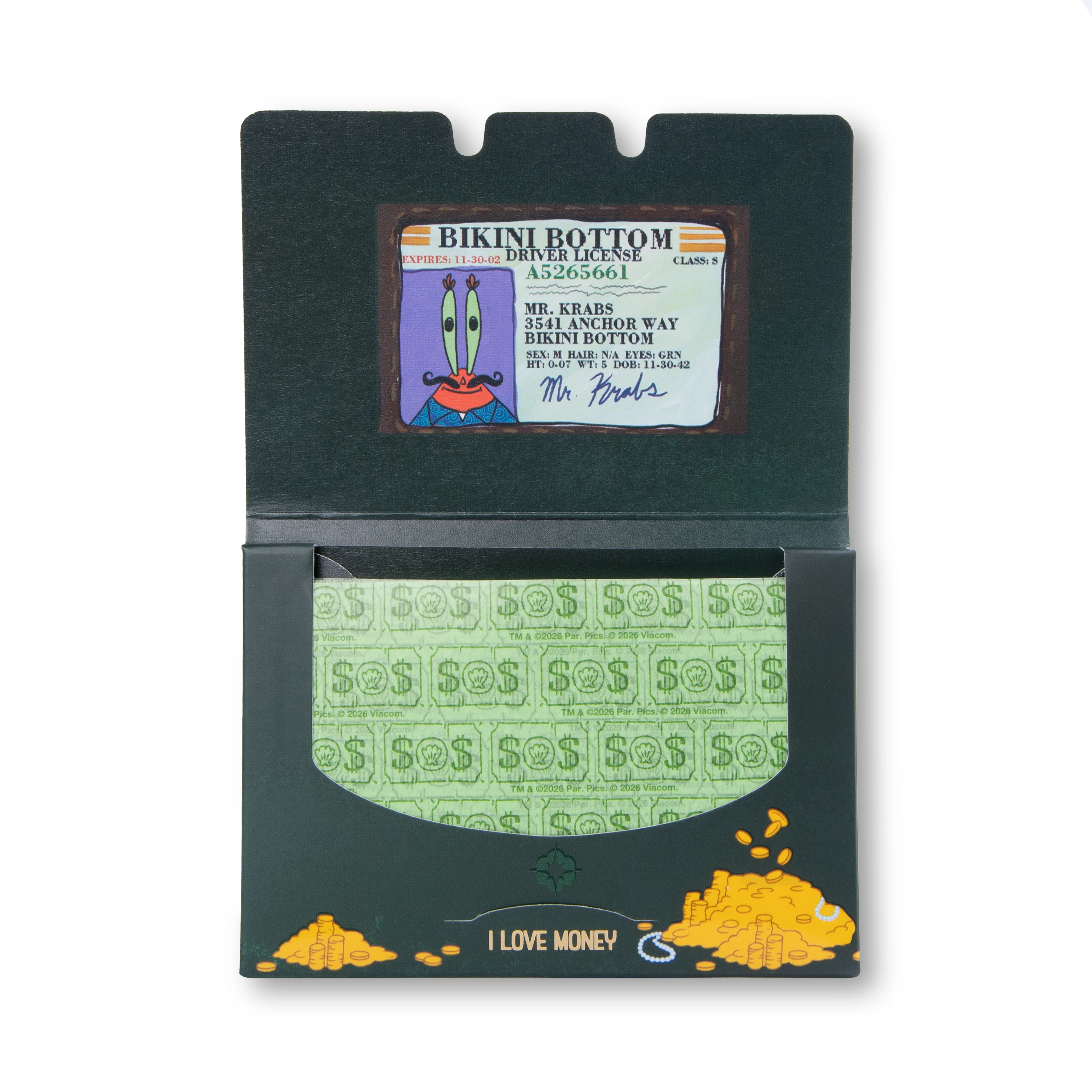 Mr. Krabsâ Wallet Blotting Paper - Image 2